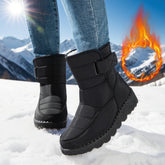 Snow Boots For Women Plus Size Plus Velvet Warm Cotton Boots